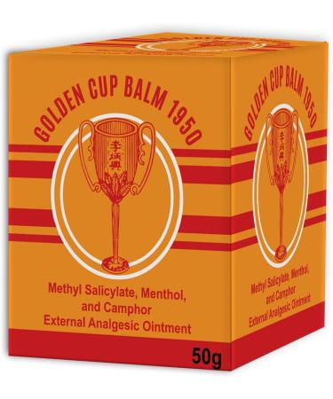 Golden Cup Balm - Herbal Thai Ointment 50g | Natural Pain Relief | International Shipping - Buy Online on GoSupps.com