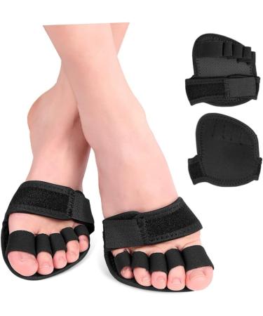 Buy 3 Pairs Non-Slip Dance Yoga Mat Forefoot Pads - Adjustable Toe Socks & Cushions for Dancers - Anti-Slip Half Socks for Ultimate Comfort - Buy Online on GoSupps.com