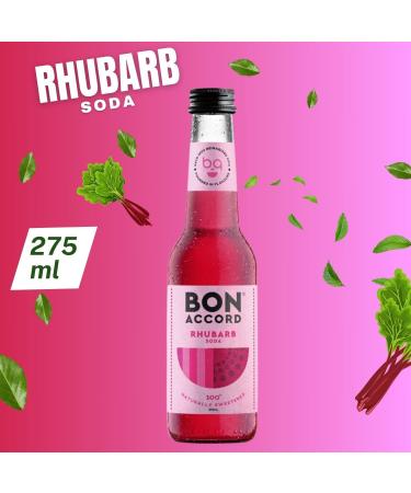 Bon Accord Soda Pick N Mix - Choose From 4+ Flavours | Cloudy Lemonade Rhubarb Cream Bona-Cola Pink Grapefruit | Gift Set for Soda Lovers Pack 2 x 275ml 275 g (Pack of 2) - Buy Online on GoSupps.com