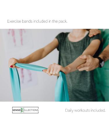 SENSESCOLLECTIONS Back Posture Corrector - Comfortable and Effective Clavicle Brace for Pain Relief - Adjustable Neoprene Spinal Support for Men and Women - Buy Online on GoSupps.com