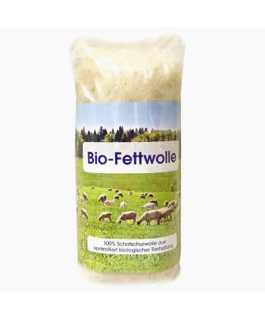 Buy Naturproduktehaus Feige Organic Fat Wool 90g - Quality International Shipping | Eco-Friendly Wool Products - Buy Online on GoSupps.com