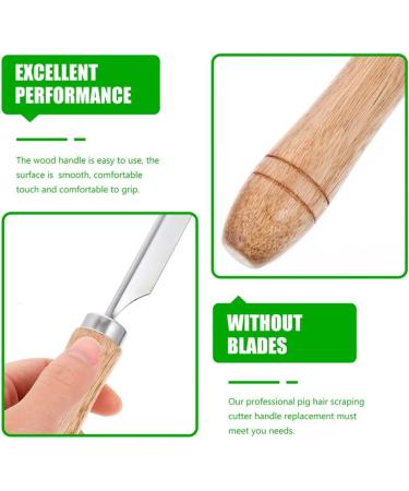 Sherchpry 3-Piece Hair Scraper & Kitchen Razor Set | Durable Stainless Steel Blades | Manual Animal Hair Removal Tool - Buy Online on GoSupps.com