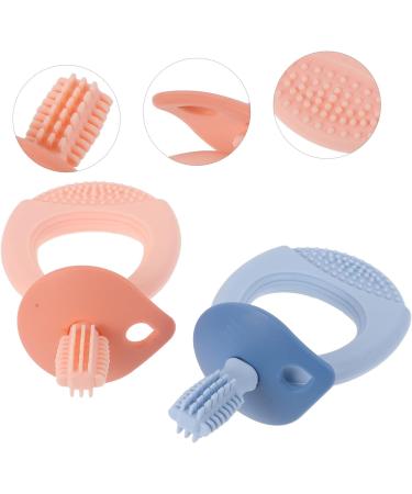 TOVINANNA 6 Pack Silicone Manual Training Toothbrush for Kids - Safe Fun Oral Care & Children's Toys - Buy Online on GoSupps.com