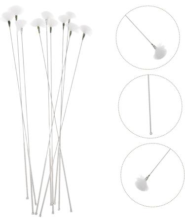 PACKOVE 10pcs Ear Wax Removal Tools Set Dense Plume Design for Ear Cleaning and Grooming Tasks - Buy Online on GoSupps.com