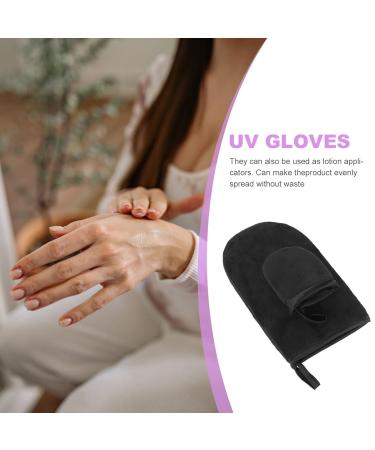 FOMIYES Self Tanning Gloves & Mitt Set | Soft Applicator for Sunless Tanning - Face & Body Lotion Mittens & Back Sponge Protector - Buy Online on GoSupps.com