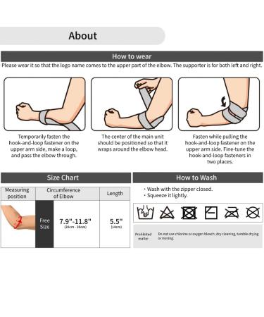 Buy D&M Secure Hold Open Type Elbow Support (1pc) - Made in Japan | International Shipping Available - Buy Online on GoSupps.com