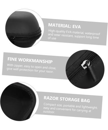 Minkissy 5-Store Razor Storage Bag | Portable Shaver Bag for Electric Trimmer & Travel Kit Durable & Stylish - Buy Online on GoSupps.com