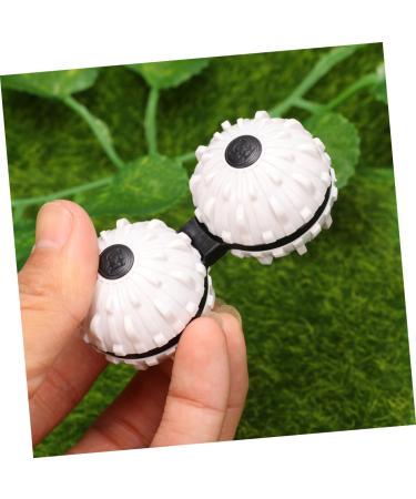Beavorty 1stk Decompression Ball Toy - White Massage Ball for Stress Relief - 7.36x3.56cm - International Shipping Available - Buy Online on GoSupps.com