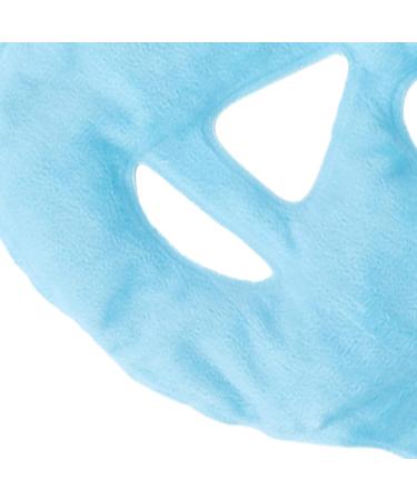 Reusable Gel Beads Face Eye Mask | Hot & Cold Compress for Puffy Eyes Dark Circles Relief | Stress & Migraine Relief Spa Mask (Blue - Buy Online on GoSupps.com