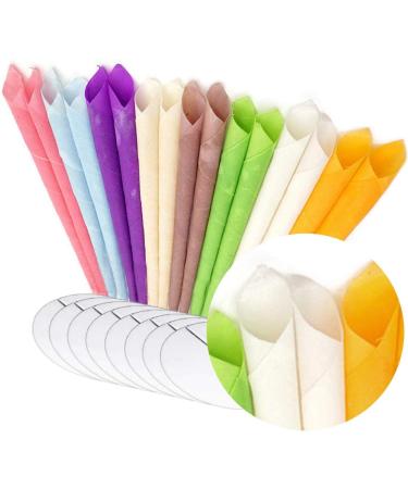 GLAMZA Organic Hopi Ear Candles for Blocked Ears - Natural Beeswax 16pcs with Protective Disc Cones - Buy Online on GoSupps.com
