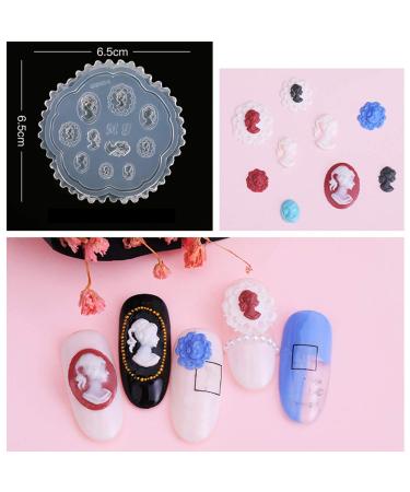 Buy Nail Stamping Template - Floral DIY Nail Art Design Accessories for Women - International Shipping Available - Buy Online on GoSupps.com