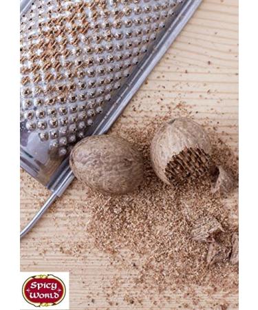 Spicy World Nutmeg Powder 3.5 oz - Top Quality Spice for Culinary Delights - Buy Online on GoSupps.com