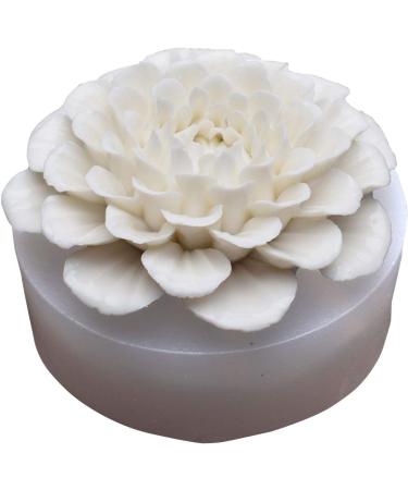 Silicone Dahlia Flower Mold | 3D Fondant Form for Baking & Craft | Non-Stick Decorative Silicone Tool for Desserts & Cakes - Buy Online on GoSupps.com