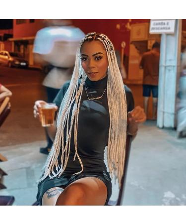 26 Pre Stretched Creamy White Kanekalon Braids Hair Extension - Pack of 3 - Buy Online on GoSupps.com