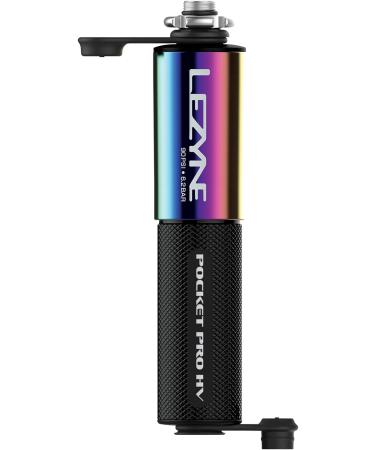 LEZYNE Pocket Drive Pro HV Bike Hand Pump | High Volume 90 PSI | Presta & Schrader | Lightweight & Compact | Durable CNC Aluminum | Bicycle Tire Pump - Buy Online on GoSupps.com