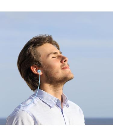 Buy 2 Pieces Earplug Safety Connector Cord | Removable Silicone Anti-Lost Lanyard for Loop Quiet Engage Experience Vibes - Blue - Buy Online on GoSupps.com