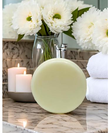 Fragrance-Free Shea Butter Shaving Soap for Sensitive Skin - Moisturizing & Long Lasting (Pack of 3 - Buy Online on GoSupps.com