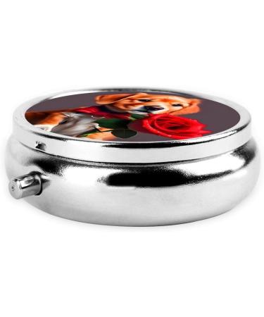 Buy Gentleman-Like Doground Pill Box 3 Compartment Portable Organizer for Travel | Perfect for Purse or Pocket - Buy Online on GoSupps.com