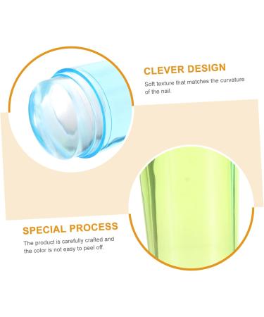 Ipetboom 3 Sets Nail Stamp Set Manicure Kit Accessories for Girls Jelly Silicone Nail Stamper French Nail Tool Nail Kits Manicure Tools Seal Stamp Platen Cosmetic Silica Gel - Buy Online on GoSupps.com