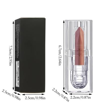  Veeteah Makeup lip gloss - Moisturizing lip gloss - Non-sticky - Two-tone - Long-lasting - Hydrating - For a healthy look - Buy Online on GoSupps.com