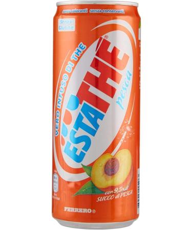  Italian Gourmet E.R. Lot de 24 bo tes de th glac Ferrero Peach The' Pesca 330 ml Estathe tea the rafra chissant + Polpa Italian Gourmet polpa 400 g - Buy Online on GoSupps.com