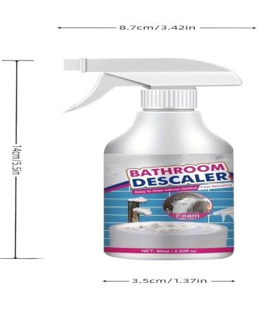 Foam Cleaner 2.1 Oz hroom Descaler Bathroom Descaler Cleaner Bathroom Descaler Stubborn Stains Cleaner All Purpose Bubble Cleaner Kitchen (3PCS) - Buy Online on GoSupps.com