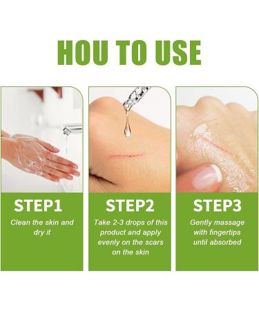 Advanced Scar Repair Serum - Medical Grade Treatment for All Types of Scars - 3PCS Set - Buy Online on GoSupps.com