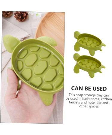 Ciieeo 6 Pcs Turtle Soap Dish Sink Sponge Holder Cartoon Bathroom Soap Holder Kitchen Cleaning Sponge Holder Soap Storage Holder Rose Gold Clothes Hanger Dolls Drying Rack Pp Animal - Buy Online on GoSupps.com