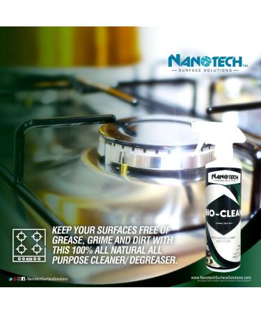 Nanotech SS Bio Clean - Biodegradable Multi-Surface Heavy Duty Cleaner & Degreaser - Safe for Natural Stone Stainless Steel Plastic Glass Metal Vinyl (16 Oz) - Eco-Friendly International Shipping - Buy Online on GoSupps.com