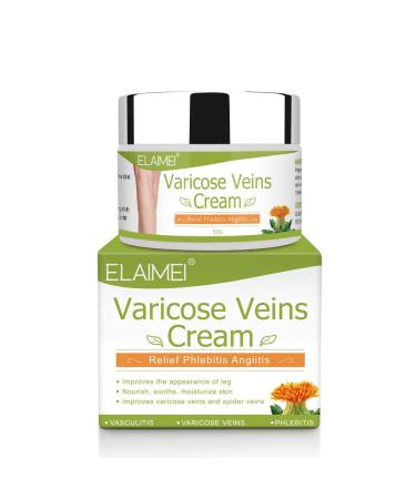 Varicose Veins Cream Relief Phlebitis Angiitis Inflammation Blood Vein Veins Vasulitis Treatment Legs spider Veins Improve Blood Circulation Tired and Heavy Legs Fast Relief