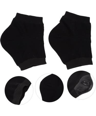 minkissy 20 Pairs Silicone Heel Socks Heel Socks for Dry Cracked Feet Cracked Heels Moisturizing Heel Socks Spa Socks Foot Protectors for Feet Portable Heel Socks Toe Socks Comfortable - Buy Online on GoSupps.com