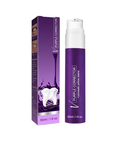 Voiakiu V34 Color Correcting Toothpaste, 50ML Teeth Cleaning Toothpaste, Toothpaste for Teeth Whitening and Color Correction, Removes Stains, Improves Tooth Color