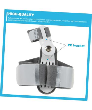 FRCOLOR 4 Pcs Hallux Protector & Bunion Separator - Overlapping Thumb Straightener Grey - Comfort & Relief for Foot Pain - Buy Online on GoSupps.com