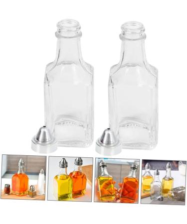Zerodeko 6 Pcs Mini Spice Bottle Home Accessory Kitchen Accessory Mini Terrarium Home Supply Soy Sauce Dispenser Sauce Bottles Cooking Oil Bottle Cruet Olive Oil Glass Salad Dressing 5.6X5.6X13.3CMx3pcs Transparentx3pcs - Buy Online on GoSupps.com
