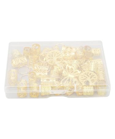 Sonew Hoal Hair Jewelry | Golden Hair Accessories for Black Braids | Unisex Braid Jewelry - Buy Online on GoSupps.com