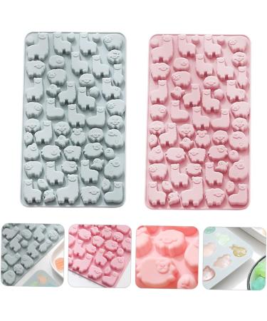 Milisten 2pcs Chocolate Silicone Mold Jelly Chocolate Candy Molds Animal Soap Molds 3D Resin Molds Alpaca Candle Molds Cake Baking Pan Alpaca-Shape Mold Chocolate Mold Silica Gel Lollipop 23.2X12.9X1.1CM Random Color - Buy Online on GoSupps.com