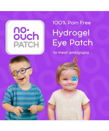 No-Ouch Hydrogel Eye Patches for Kids | Fun Superhero & Mermaid Designs | Medical Grade Adhesive Bandages for Amblyopia & Lazy Eye | Skin-Friendly & Reusable - Buy Online on GoSupps.com