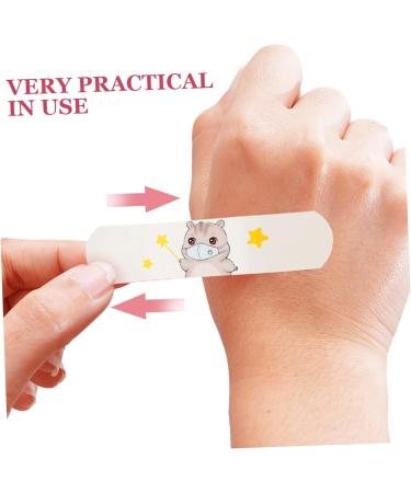 NOLITOY 60 Sheets Cartoon Bandages - Breathable First Aid Stickers for Small Wounds - Fun Adhesive Patches for Kids - Buy Online on GoSupps.com
