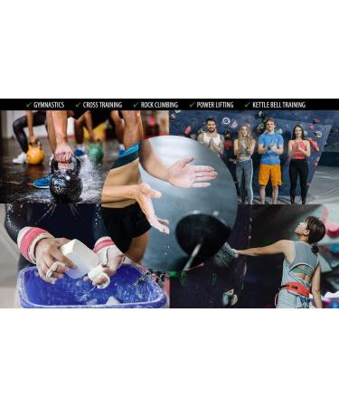 Bear KompleX Gym Chalk Blocks - 8pk 56g - Superior Grip for Weightlifting, X Training, Rock Climbing, Gymnastics - Buy Online on GoSupps.com