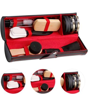 Holibanna Leather Shoe Cleaner Kit 1 Shoe Polish Care Suit Men's Shoes Travel Artificial Pu Leather Shoes Shoes Shine - Buy Online on GoSupps.com