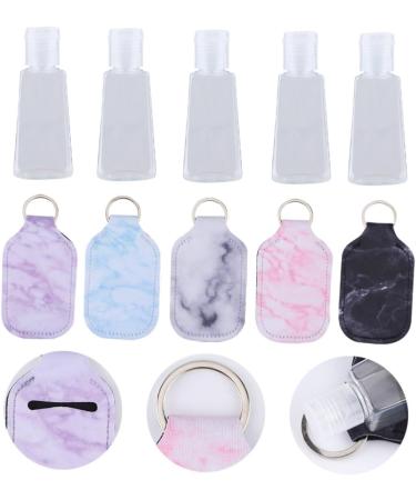 COLLBATH 30 Pcs Bottle Cover Keychain Protector - Assorted Colors, Travel Size - Reusable & Portable - Buy Online on GoSupps.com