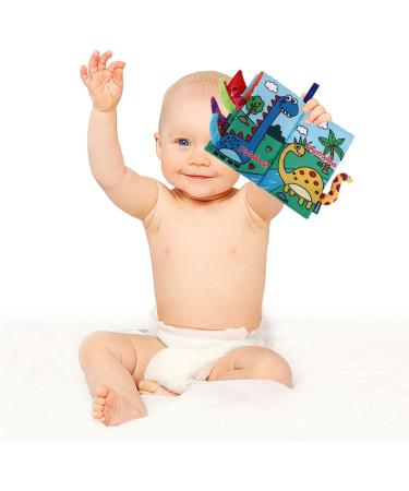 Toyvian Baby Handbuch - Soft Animal Theme Towel Books for Early Education 6-12 Months | Ideal for Cradle & Kindergarten - Buy Online on GoSupps.com