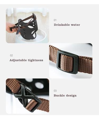 Adjustable Anti-Bite & Anti-Bark Muzzle for French Bulldogs | Short Snout XL Size - International Shipping - Buy Online on GoSupps.com