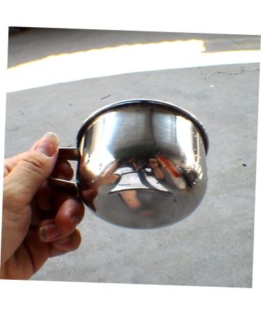 4-Piece Stainless Steel Shaving Bowl Set - Perfect Gift for Men | International Shipping Available - Buy Online on GoSupps.com