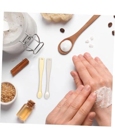 minkissy 18 Pcs Electroplating Cream Spoon Mini Makeup Spatulas Facial Cream Spatula Eye Cream Applicator Truly Beauty Cream Spoon Cosmetic Mixing Spoon Zinc Alloy Supplies Pack 1 count (Pack of 1) Golden Goldenx3pcs - Buy Online on GoSupps.com