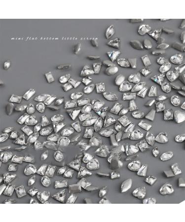 TQUXNGA Nail Art 50 Rhinestones and Irregular Jewels Set for Creative Designs Manicure Purple - Buy Online on GoSupps.com