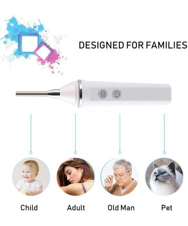 Visual Ear Camera Portable Wireless WiFi Otoscope with Fast Charging Widely Compatible for Daily Inspection Mouth Gums Nasal Cavity Scalp Hair Roots Pink - Buy Online on GoSupps.com