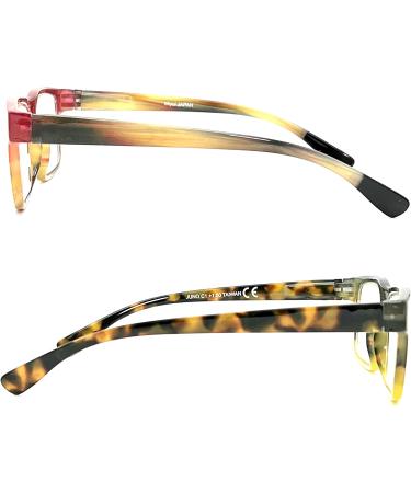 EZ Women & Men Reading Glasses - Blue Light Blocking Slim Compact Computer Readers 1.5x - Buy Online on GoSupps.com