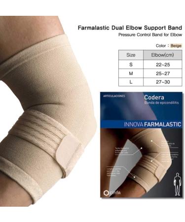 Buy Codera Banda Epicondilitis Farmalas T-M | International Shipping Available | Support for Elbow Pain Relief - Buy Online on GoSupps.com