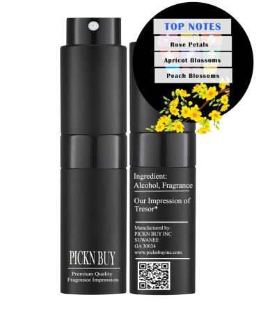 PICKN BUY Luxury Perfume for Women 0.34 Fl oz Scent Compatible to Tresor Perfume Made in USA Long-Lasting Spray Comes in Refilable Bottle Inspired by Tresor* 0.34 Fl Oz (Pack of 1) - Buy Online on GoSupps.com